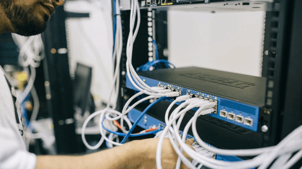 professional structured cabling installer