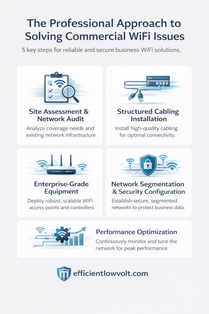 The Professional Approach to Solving Commercial WiFi Issues