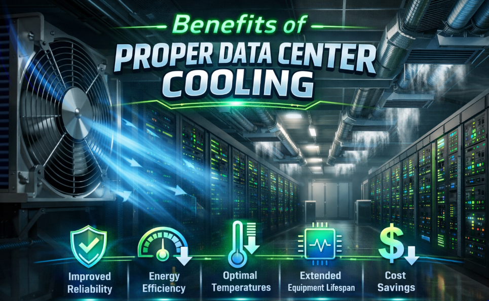 benefits of proper data center cooling