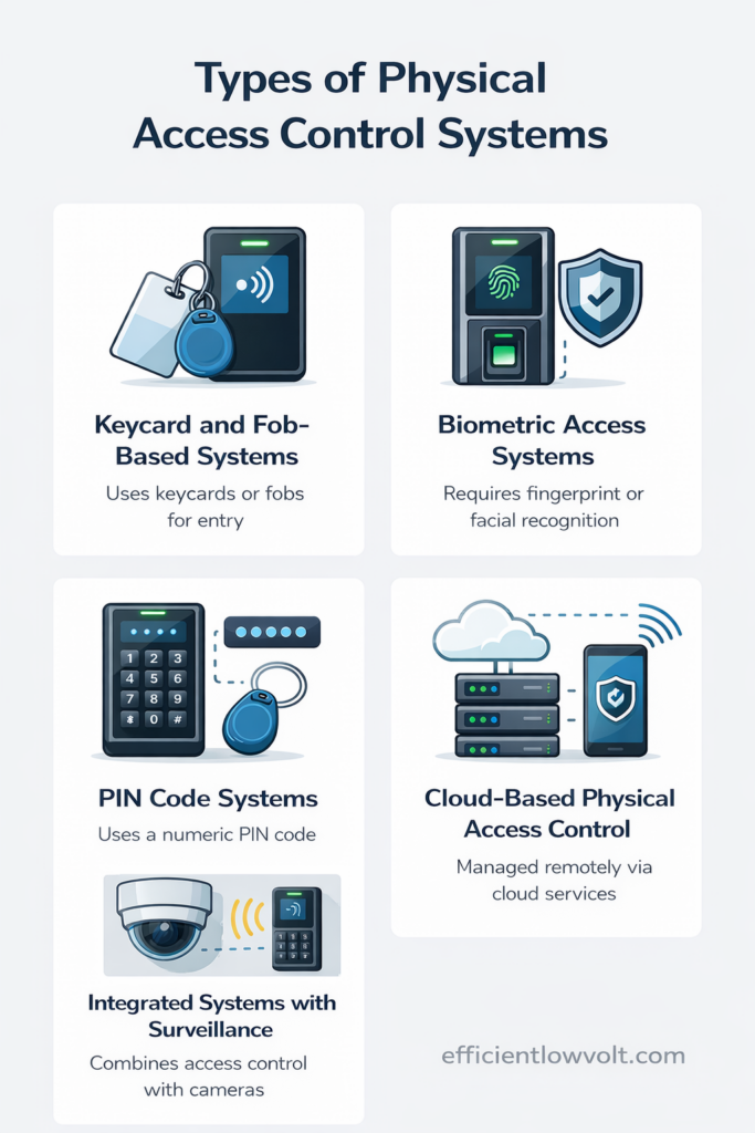 Types of Physical Access Control Systems