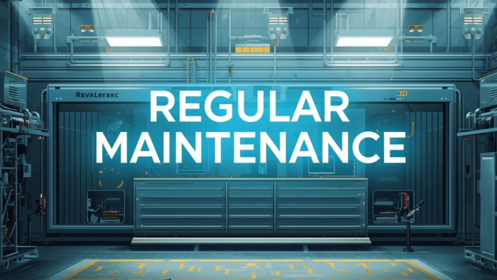 regular maintenance and monitoring