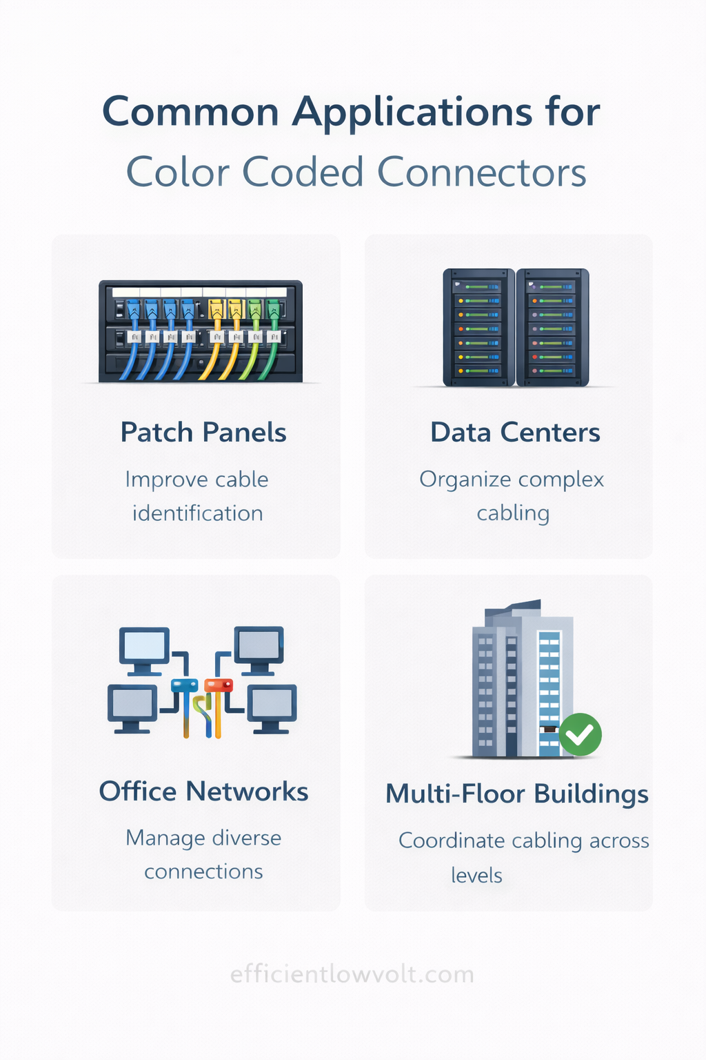 How Color Coded Connectors Improve Organization in Structured Cabling ...