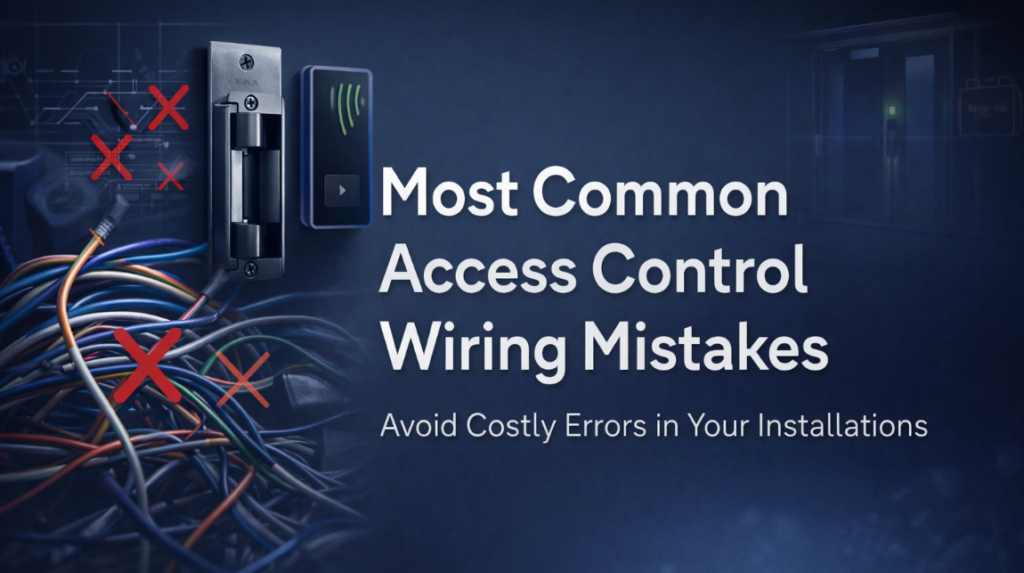 access control wiring mistakes