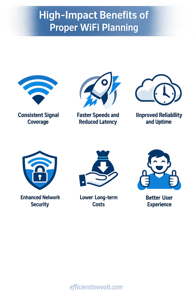 high-impact benefits of proper wifi planning