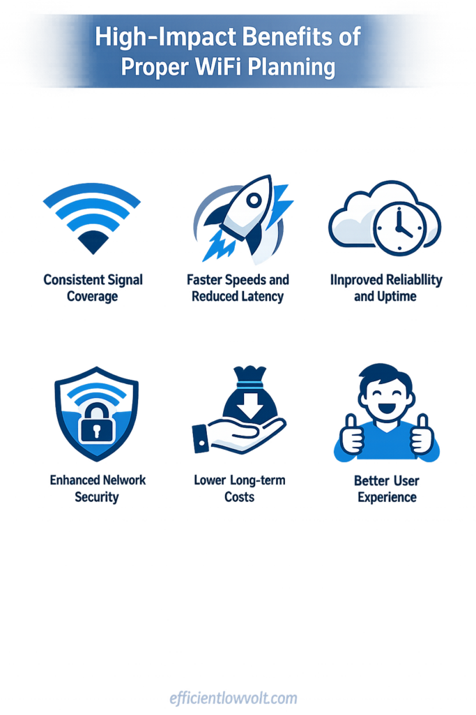 high-impact benefits of proper wifi planning