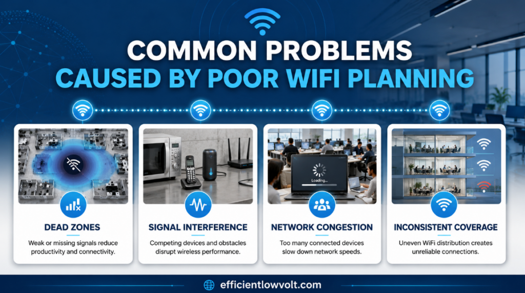 common problems caused by poor wifi planning