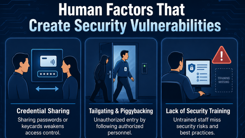human factors that create security vulnerabilities