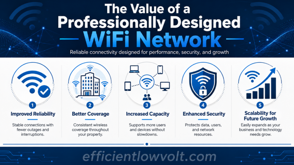 value of a professionally designed wifi network