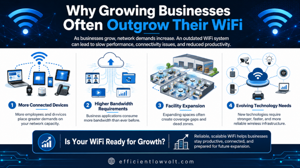 why growing businesses often outgrow their wifi